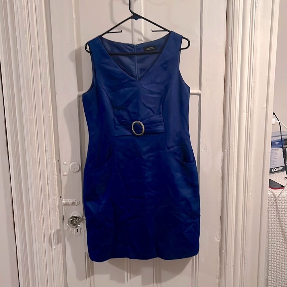 Blue dress